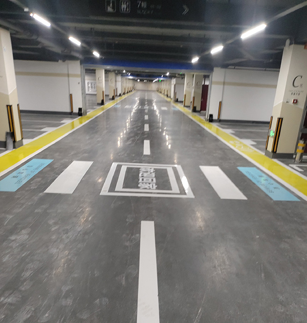 飛揚(yáng)市政南通萬科停車場劃線項(xiàng)目